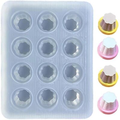FLAMMKRAFT Moule À Mini-tasses En Silicone Pour Chocolats, Bonbons, Gelées, Puddings Et Gâteaux. Publicité FLAMMKRAFT Moule À Mini-tasses En Silicone Pour Chocolats, Bonbons, Gelées, Puddings Et Gâteaux. Publicité