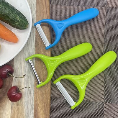 ALVIOR Eplucheur - Lame En Ceramique - Pour Fruits Et Legumes - Usage Cuisine Domestique - Lot De 3 - Publicité ALVIOR Eplucheur - Lame En Ceramique - Pour Fruits Et Legumes - Usage Cuisine Domestique - Lot De 3 - Publicité