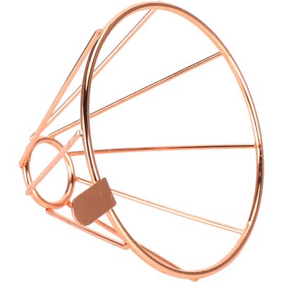 MCKENSA Support Porte-filtre À Café En Acier Inoxydable Avec Entonnoir Intégré, Pour Usage Domestique Ou Professionnel. Publicité MCKENSA Support Porte-filtre À Café En Acier Inoxydable Avec Entonnoir Intégré, Pour Usage Domestique Ou Professionnel. Publicité