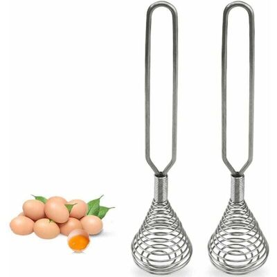 OEM Fouet À Oœufs En Acier Inoxydable Pour Mélanger Les Oœufs Lait Sauces Presse Fouet Fouet Mélangeur Batteur À Oœufs Mélangeur Fouet Rotatif Mélanges Ustensiles De Cuisine 2 Pièces-fei Yu - Publicité OEM Fouet À Oœufs En Acier Inoxydable Pour Mélanger Les Oœufs Lait Sauces Presse Fouet Fouet Mélangeur Batteur À Oœufs Mélangeur Fouet Rotatif Mélanges Ustensiles De Cuisine 2 Pièces-fei Yu - Publicité