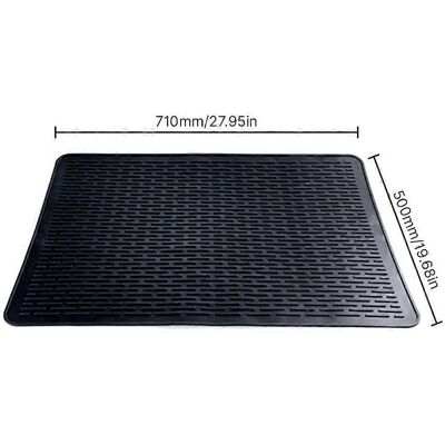 FLAMMKRAFT Tapis Égouttoir En Silicone Multifonctionnel Pour La Cuisine Et Le Bar À Café, Résistant À La Chaleur Et Antidérapant. Publicité FLAMMKRAFT Tapis Égouttoir En Silicone Multifonctionnel Pour La Cuisine Et Le Bar À Café, Résistant À La Chaleur Et Antidérapant. Publicité