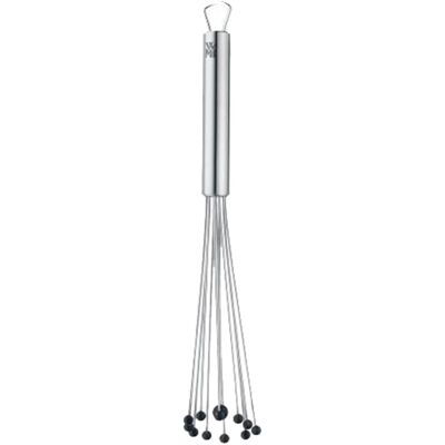 GRASSLIN 1 Fouet Flexible 27 Cm, Inox Cromargan 18/10, Boules Silicone, Résistant Chaleur 200°c, Ustensiles Antiadhésifs - Publicité GRASSLIN 1 Fouet Flexible 27 Cm, Inox Cromargan 18/10, Boules Silicone, Résistant Chaleur 200°c, Ustensiles Antiadhésifs - Publicité