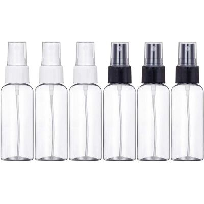 AHLSEN Bravix 6 Pièces De Flacon Pulvérisateur Vide De 100 Ml Flacon Pulvérisateur Vide Pulvérisateur Atomiseur En Plastique Réutilisable,blancx3,noirx3 - Publicité AHLSEN Bravix 6 Pièces De Flacon Pulvérisateur Vide De 100 Ml Flacon Pulvérisateur Vide Pulvérisateur Atomiseur En Plastique Réutilisable,blancx3,noirx3 - Publicité