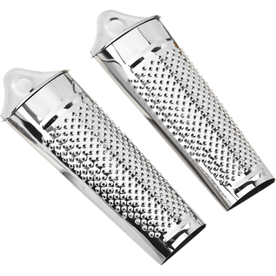 Generic 2pcs Râpe À Muscade En Acier Inoxydable – Râpe À Épices Classique Avec Récipient Intégré Qualité Premium Sans Plastique Facile À Nettoyer - Publicité Generic 2pcs Râpe À Muscade En Acier Inoxydable – Râpe À Épices Classique Avec Récipient Intégré Qualité Premium Sans Plastique Facile À Nettoyer - Publicité