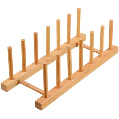 SANS MARQUE Support De Rangement En Bambou, Rangement Cuisine Egouttoir Vaisselle Support En Bambou Pour Assiettes, Pour Bol Bambou, Assiette Bois, Bol Verre, Support De Planche À Découper,une Pièce, - Publicité SANS MARQUE Support De Rangement En Bambou, Rangement Cuisine Egouttoir Vaisselle Support En Bambou Pour Assiettes, Pour Bol Bambou, Assiette Bois, Bol Verre, Support De Planche À Découper,une Pièce, - Publicité