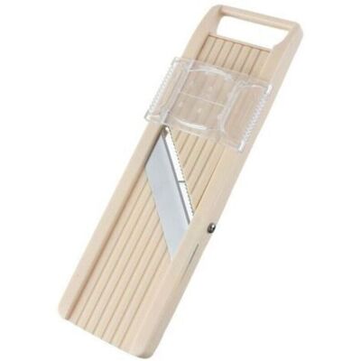 OEM Trancheuse À Mandoline Japonaise Bn-1 Avec Trois Lames Interchangeables En Acier Inoxydable, Ivoire, Coupe-légumes, Éplucheur, Acier Inoxydable - Publicité OEM Trancheuse À Mandoline Japonaise Bn-1 Avec Trois Lames Interchangeables En Acier Inoxydable, Ivoire, Coupe-légumes, Éplucheur, Acier Inoxydable - Publicité