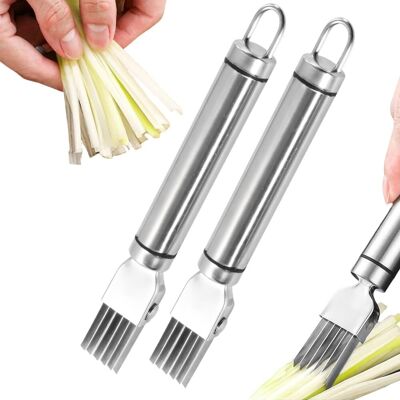 OEM Coupe-oignons Inox, Hachoir Manuel Multifonctions, Râpe À Légumes, Gadgets Cuisine Pour Oignons, Pommes De Terre, Tomates, Citrons (lot De 2) - Publicité OEM Coupe-oignons Inox, Hachoir Manuel Multifonctions, Râpe À Légumes, Gadgets Cuisine Pour Oignons, Pommes De Terre, Tomates, Citrons (lot De 2) - Publicité