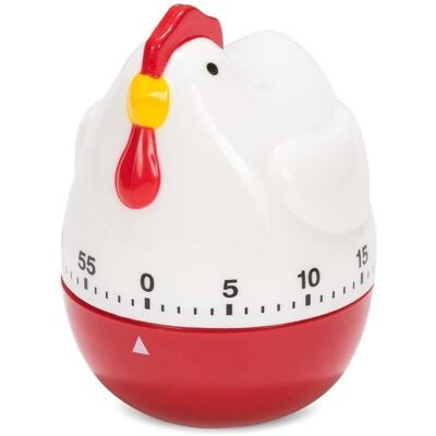 Cellfast Patisse Timer Poulet 9,4 X 6,9 Cm Blanc/rouge - Publicité Cellfast Patisse Timer Poulet 9,4 X 6,9 Cm Blanc/rouge - Publicité