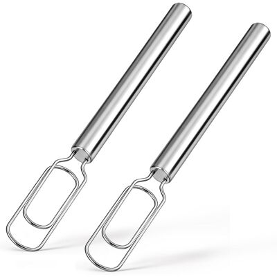NXNHQPZ Lot De 2 Fouets À Pâte Danois De 12 Pouces — Spécialement Conçus Pour La Préparation De Levains — Atteignent Le Fond Des Récipients — Adaptés Pour La Cuisine, Le Mélange Et Le Lave-vaisselle - Publicité NXNHQPZ Lot De 2 Fouets À Pâte Danois De 12 Pouces — Spécialement Conçus Pour La Préparation De Levains — Atteignent Le Fond Des Récipients — Adaptés Pour La Cuisine, Le Mélange Et Le Lave-vaisselle - Publicité