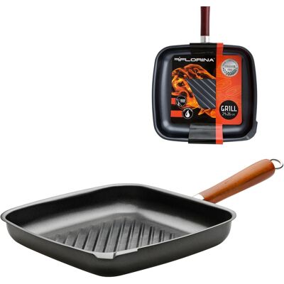 OEM Poêle Grill Carbone Florina 24 X 26 Cm - Publicité OEM Poêle Grill Carbone Florina 24 X 26 Cm - Publicité