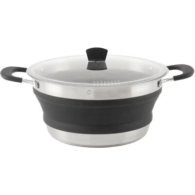 Casserole pliable Outwell - L - Compatible induction - Publicité Casserole pliable Outwell - L - Compatible induction - Publicité