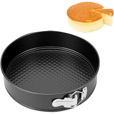 GRASSLIN 1 Moule À Gâteau Rond,24 Cm,acier Au Carbone,revêtement Antiadhésif,fond Amovible,cuisson Four - Publicité GRASSLIN 1 Moule À Gâteau Rond,24 Cm,acier Au Carbone,revêtement Antiadhésif,fond Amovible,cuisson Four - Publicité