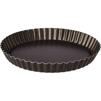 GRASSLIN 1 Moule À Tarte, Aluminium, Antiadhésif, Dentelé, 24 Cm, Pour Four Domestique - Publicité GRASSLIN 1 Moule À Tarte, Aluminium, Antiadhésif, Dentelé, 24 Cm, Pour Four Domestique - Publicité