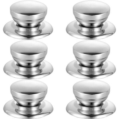 OEM 6 Pcs Bouton De Couvercle Boutons Couvercle Casserole Poignée Du Couvercle Remplacement Boutons De Couvercle De Marmite Poignée Bouton Marmite Universel Résistant À La Chaleur Acier Inoxydable - Publicité OEM 6 Pcs Bouton De Couvercle Boutons Couvercle Casserole Poignée Du Couvercle Remplacement Boutons De Couvercle De Marmite Poignée Bouton Marmite Universel Résistant À La Chaleur Acier Inoxydable - Publicité