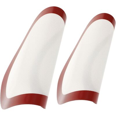 GRASSLIN Artibetter Lot De 2 Tapis De Cuisson En Silicone Rond, Antiadhésif Et Facile À Nettoyer, Accessoire Pratique Pour Rôtir Et Préparer Des Biscuits Cuisine'-'- - Publicité GRASSLIN Artibetter Lot De 2 Tapis De Cuisson En Silicone Rond, Antiadhésif Et Facile À Nettoyer, Accessoire Pratique Pour Rôtir Et Préparer Des Biscuits Cuisine'-'- - Publicité