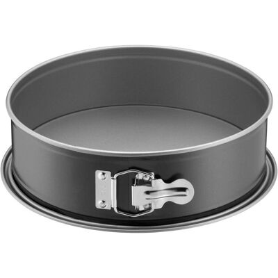 GRASSLIN 1 Moule À Manqué, Fond Plat, Acier Antiadhésif, Diamètre 24 Cm, Cuisson Uniforme - Publicité GRASSLIN 1 Moule À Manqué, Fond Plat, Acier Antiadhésif, Diamètre 24 Cm, Cuisson Uniforme - Publicité