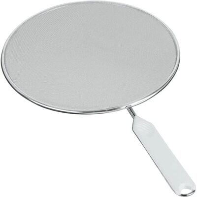 GRASSLIN 1 - Couvercle Anti-éclaboussures - Acier Inoxydable - Protection Cuisine - Pour Poêles Et Casseroles - Argent - 26x26x5 Cm - Publicité GRASSLIN 1 - Couvercle Anti-éclaboussures - Acier Inoxydable - Protection Cuisine - Pour Poêles Et Casseroles - Argent - 26x26x5 Cm - Publicité