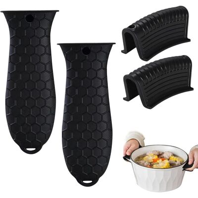 OEM Poignées En Silicone Adaptées Aux Casseroles Et Poêles - Poignées Avec Protection Thermique Convenant Aux Cocottes, Poêles En Fonte, Ustensiles De Cuisine Et De Cuisson - Publicité OEM Poignées En Silicone Adaptées Aux Casseroles Et Poêles - Poignées Avec Protection Thermique Convenant Aux Cocottes, Poêles En Fonte, Ustensiles De Cuisine Et De Cuisson - Publicité