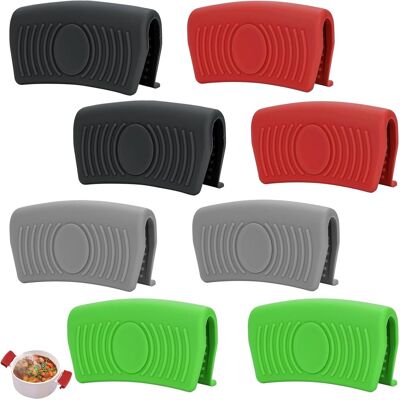 OEM Poignées De Casserole En Silicone, Résistantes À La Chaleur, Adaptées Aux Poêles, Plats À Four Et Rôtissoires En Fonte. Publicité OEM Poignées De Casserole En Silicone, Résistantes À La Chaleur, Adaptées Aux Poêles, Plats À Four Et Rôtissoires En Fonte. Publicité