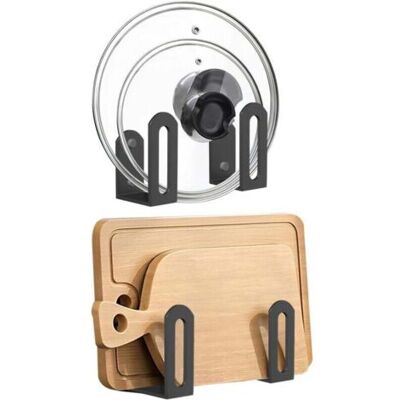 OEM Lot De 2 Organiseurs Universels De Couvercles De Casseroles Pour Armoire - Support Mural Pour Couvercle De Casserole - Pour Cuisine De 15,2 Cm À 34,3 Cm - Publicité OEM Lot De 2 Organiseurs Universels De Couvercles De Casseroles Pour Armoire - Support Mural Pour Couvercle De Casserole - Pour Cuisine De 15,2 Cm À 34,3 Cm - Publicité