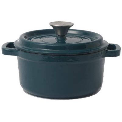 OEM Marmite En Fonte Tierra 24 Cm 4 L Bleu Mer Nois - Publicité OEM Marmite En Fonte Tierra 24 Cm 4 L Bleu Mer Nois - Publicité