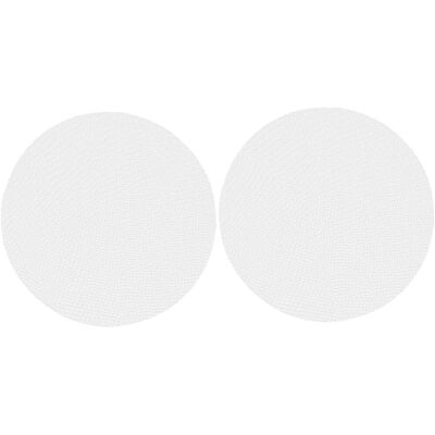 GRASSLIN 2 Tapis Ronds En Silicone Blanc Antiadhésif Pour Cuiseur Vapeur, Accessoires Réutilisables Faciles À Nettoyer, Adaptés La Cuisson Vapeur Saine'-'- - Publicité GRASSLIN 2 Tapis Ronds En Silicone Blanc Antiadhésif Pour Cuiseur Vapeur, Accessoires Réutilisables Faciles À Nettoyer, Adaptés La Cuisson Vapeur Saine'-'- - Publicité