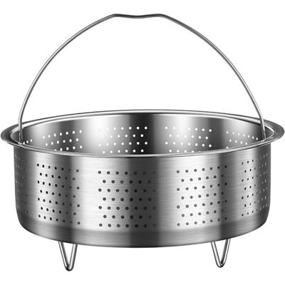 OEM Panier Inox Universel 24 Cm Avec Poignée Et Support Pied Pour Riz Soupe Et Poêle -ulisem - Publicité OEM Panier Inox Universel 24 Cm Avec Poignée Et Support Pied Pour Riz Soupe Et Poêle -ulisem - Publicité