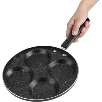 SANS MARQUE (noir)poêle À Frire De Petit-déjeuner En Aluminium Antiadhésif - Spr - Moule De Formage Intégré - 24,5 Cm - Publicité SANS MARQUE (noir)poêle À Frire De Petit-déjeuner En Aluminium Antiadhésif - Spr - Moule De Formage Intégré - 24,5 Cm - Publicité