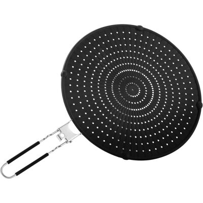 GRASSLIN 1 Couvercle Anti-éclaboussures,32cm,silicone,pliable,poêle,cuisson,friture - Publicité GRASSLIN 1 Couvercle Anti-éclaboussures,32cm,silicone,pliable,poêle,cuisson,friture - Publicité