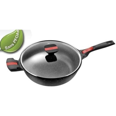 Sauteuse - Pradel Excellence - Excellence - 28 Cm - Sans Pfoa - Manche Amovible - Publicité Sauteuse - Pradel Excellence - Excellence - 28 Cm - Sans Pfoa - Manche Amovible - Publicité