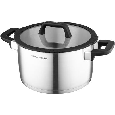 OEM Marmite En Acier Inoxydable Florina Chef De Mateusz Gessler 24 Cm 6 L - Publicité OEM Marmite En Acier Inoxydable Florina Chef De Mateusz Gessler 24 Cm 6 L - Publicité