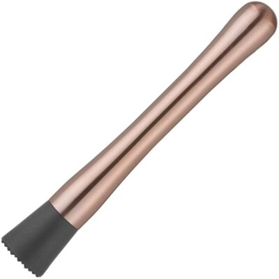OEM Mortier Et Pilon De Barman Pour Pétrir - Cuivre - Publicité OEM Mortier Et Pilon De Barman Pour Pétrir - Cuivre - Publicité
