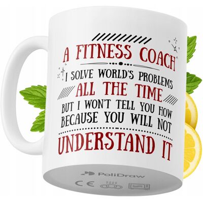 OEM Mug Humoristique Pour Coach Sportif, Avec Un Texte Amusant Et Un Design Graphique Original. Idéal Pour Les Anniversaires, Les Fêtes Et Les Occasions Spéciales. Mug Premium Pour La Maison, Le Bureau Et - Publicité OEM Mug Humoristique Pour Coach Sportif, Avec Un Texte Amusant Et Un Design Graphique Original. Idéal Pour Les Anniversaires, Les Fêtes Et Les Occasions Spéciales. Mug Premium Pour La Maison, Le Bureau Et - Publicité