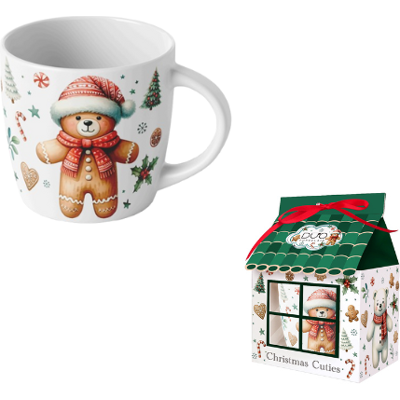 OEM Mug De Noël Christmas Cuties 400 Ml - Publicité OEM Mug De Noël Christmas Cuties 400 Ml - Publicité