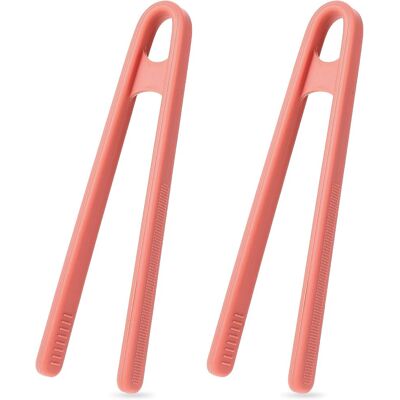 NONAME Lot De 2 Pinces De Cuisine En Silicone Rouge 14 Cm - Publicité NONAME Lot De 2 Pinces De Cuisine En Silicone Rouge 14 Cm - Publicité