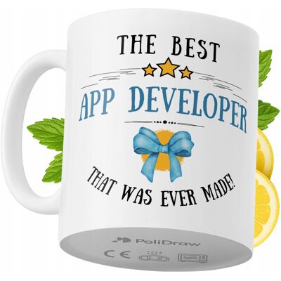 OEM Mug Humoristique Pour Développeur D'Applications, Avec Un Texte Amusant Et Un Design Graphique Original. Idéal Pour Les Anniversaires, Les Fêtes Et Les Occasions Spéciales. Mug Premium Pour La Maison, - Publicité OEM Mug Humoristique Pour Développeur D'Applications, Avec Un Texte Amusant Et Un Design Graphique Original. Idéal Pour Les Anniversaires, Les Fêtes Et Les Occasions Spéciales. Mug Premium Pour La Maison, - Publicité