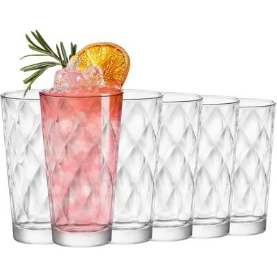 OEM Verres Bormioli Rocco Kaleido 370 Ml, Lot De 6 - Publicité OEM Verres Bormioli Rocco Kaleido 370 Ml, Lot De 6 - Publicité