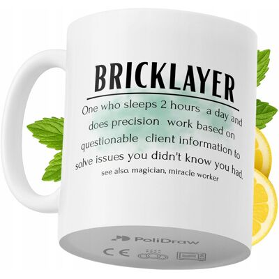 OEM Mug Humoristique Pour Maçon - Mug À Café/thé Avec Texte Amusant - Idéal Pour Les Anniversaires, Les Fêtes Et Les Occasions Spéciales - Mug Premium Pour La Maison, Le Bureau Et Le Travail - Blanc - 330 - Publicité OEM Mug Humoristique Pour Maçon - Mug À Café/thé Avec Texte Amusant - Idéal Pour Les Anniversaires, Les Fêtes Et Les Occasions Spéciales - Mug Premium Pour La Maison, Le Bureau Et Le Travail - Blanc - 330 - Publicité