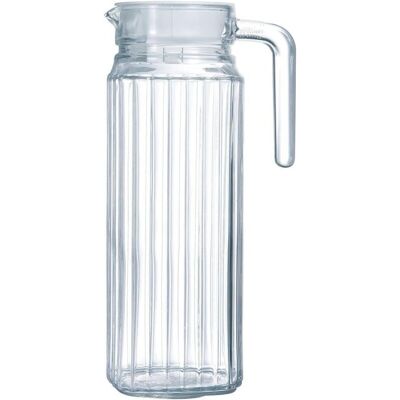 Melissa Arcoroc Quadro Frigo Pichet Avec Un Couvercle 110cl, 1 Pichet, Blanc - Publicité Melissa Arcoroc Quadro Frigo Pichet Avec Un Couvercle 110cl, 1 Pichet, Blanc - Publicité