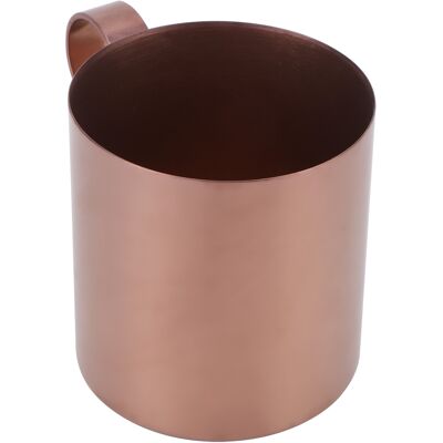 MCKENSA Mug Cocktail 400 Ml En Acier Inoxydable 304, Idéal Pour La Bière, Le Café Ou L'Eau, Couleur Or Rose. Publicité MCKENSA Mug Cocktail 400 Ml En Acier Inoxydable 304, Idéal Pour La Bière, Le Café Ou L'Eau, Couleur Or Rose. Publicité