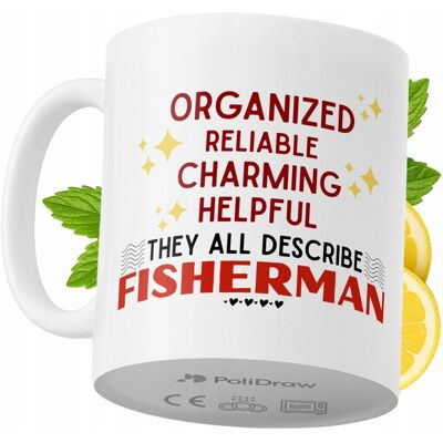 OEM Mug Humoristique Pour Pêcheur, Avec Un Texte Amusant Et Un Design Graphique Original. Idéal Pour Les Anniversaires, Les Fêtes Et Les Occasions Spéciales. Mug Premium Pour La Maison, Le Bureau Et Le Tr - Publicité OEM Mug Humoristique Pour Pêcheur, Avec Un Texte Amusant Et Un Design Graphique Original. Idéal Pour Les Anniversaires, Les Fêtes Et Les Occasions Spéciales. Mug Premium Pour La Maison, Le Bureau Et Le Tr - Publicité
