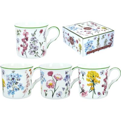 OEM Ensemble De 4 Tasses - Meadow Time (fbch) - Publicité OEM Ensemble De 4 Tasses - Meadow Time (fbch) - Publicité