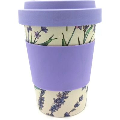 Eden Mug De Voyage Lavande 400 Ml Motif Floral Apaisant - Publicité Eden Mug De Voyage Lavande 400 Ml Motif Floral Apaisant - Publicité