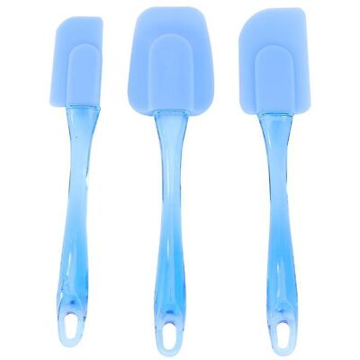 FATRD 3 Spatules En Silicone En Forme De Cuillère - Publicité FATRD 3 Spatules En Silicone En Forme De Cuillère - Publicité