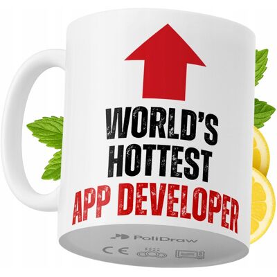 OEM Mug Humoristique Pour Développeur D'Applications, Avec Un Texte Amusant Et Un Design Graphique Original. Idéal Pour Les Anniversaires, Les Fêtes Et Les Occasions Spéciales. Mug Premium Pour La Maison, - Publicité OEM Mug Humoristique Pour Développeur D'Applications, Avec Un Texte Amusant Et Un Design Graphique Original. Idéal Pour Les Anniversaires, Les Fêtes Et Les Occasions Spéciales. Mug Premium Pour La Maison, - Publicité