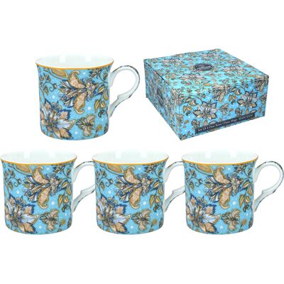 OEM Ensemble De 4 Tasses - Siam Siam (fbch) - Publicité OEM Ensemble De 4 Tasses - Siam Siam (fbch) - Publicité