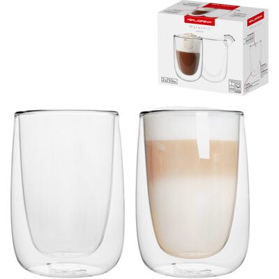 OEM Verres Thermiques En Malachite Florina, Lot De 2, 250 Ml - Publicité OEM Verres Thermiques En Malachite Florina, Lot De 2, 250 Ml - Publicité