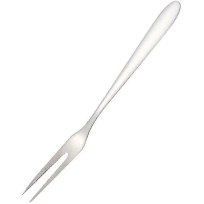 LISATR Fourchettes À Fruits En Acier Inoxydable, Fourchettes À Dessert À Deux Dents, Fourchettes À Long Manche Pour Gâteaux, Fruits Et Steaks (argenté)-13.00x0.90x0.50cm-silver - Publicité LISATR Fourchettes À Fruits En Acier Inoxydable, Fourchettes À Dessert À Deux Dents, Fourchettes À Long Manche Pour Gâteaux, Fruits Et Steaks (argenté)-13.00x0.90x0.50cm-silver - Publicité
