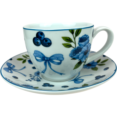 OEM Tasse Et Soucoupe En Porcelaine Aria 300 Ml Bogucice - Publicité OEM Tasse Et Soucoupe En Porcelaine Aria 300 Ml Bogucice - Publicité