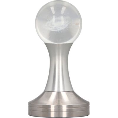 A MOON Tasseur À Café En Acier Inoxydable Qualité Alimentaire, Boule De Cristal, Pilon À Poudre 51mm/2in Argenté, Pour Cuisine Et Boutique - Publicité A MOON Tasseur À Café En Acier Inoxydable Qualité Alimentaire, Boule De Cristal, Pilon À Poudre 51mm/2in Argenté, Pour Cuisine Et Boutique - Publicité